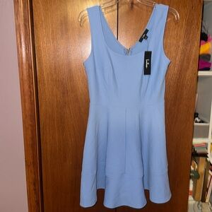 Lulus baby blue skater dress